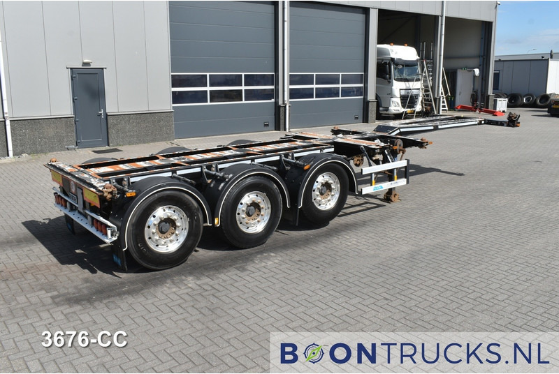 D-Tec FLEXITRAILER | 2x20-30-40-45ft HC * MB / DISC * ALCOA * 2x EXTENDABLE - Полуприцеп-контейнеровоз/ Сменный кузов: фото 1 D-Tec FLEXITRAILER | 2x20-30-40-45ft HC * MB / DISC * ALCOA * 2x EXTENDABLE - Полуприцеп-контейнеровоз/ Сменный кузов: фото 1