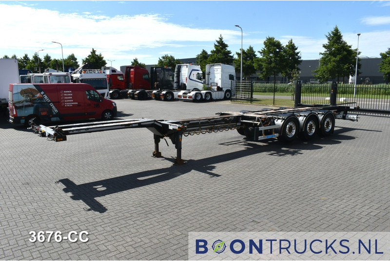 D-Tec FLEXITRAILER | 2x20-30-40-45ft HC * MB / DISC * ALCOA * 2x EXTENDABLE - Полуприцеп-контейнеровоз/ Сменный кузов: фото 5 D-Tec FLEXITRAILER | 2x20-30-40-45ft HC * MB / DISC * ALCOA * 2x EXTENDABLE - Полуприцеп-контейнеровоз/ Сменный кузов: фото 5