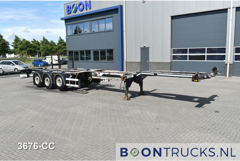 D-Tec FLEXITRAILER | 2x20-30-40-45ft HC * MB / DISC * ALCOA * 2x EXTENDABLE - Полуприцеп-контейнеровоз/ Сменный кузов: фото 4 D-Tec FLEXITRAILER | 2x20-30-40-45ft HC * MB / DISC * ALCOA * 2x EXTENDABLE - Полуприцеп-контейнеровоз/ Сменный кузов: фото 4