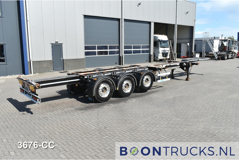 D-Tec FLEXITRAILER | 2x20-30-40-45ft HC * MB / DISC * ALCOA * 2x EXTENDABLE - Полуприцеп-контейнеровоз/ Сменный кузов: фото 2 D-Tec FLEXITRAILER | 2x20-30-40-45ft HC * MB / DISC * ALCOA * 2x EXTENDABLE - Полуприцеп-контейнеровоз/ Сменный кузов: фото 2