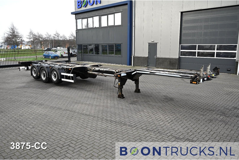 D-Tec FLEXITRAILER LS | 2x20-30-40-45ft HC * 2x LIFTAS * BPW / SCHIJF * APK 01-2027 - Полуприцеп-контейнеровоз/ Сменный кузов: фото 5 D-Tec FLEXITRAILER LS | 2x20-30-40-45ft HC * 2x LIFTAS * BPW / SCHIJF * APK 01-2027 - Полуприцеп-контейнеровоз/ Сменный кузов: фото 5