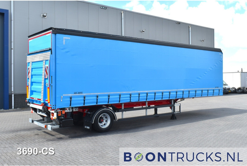 KEL-BERG D400V CITY 11M | TRIDEC STUURAS * 2.5 T LAADKLEP * HH VLOER * NIEUWSTAAT - Тентованный полуприцеп: фото 1 KEL-BERG D400V CITY 11M | TRIDEC STUURAS * 2.5 T LAADKLEP * HH VLOER * NIEUWSTAAT - Тентованный полуприцеп: фото 1