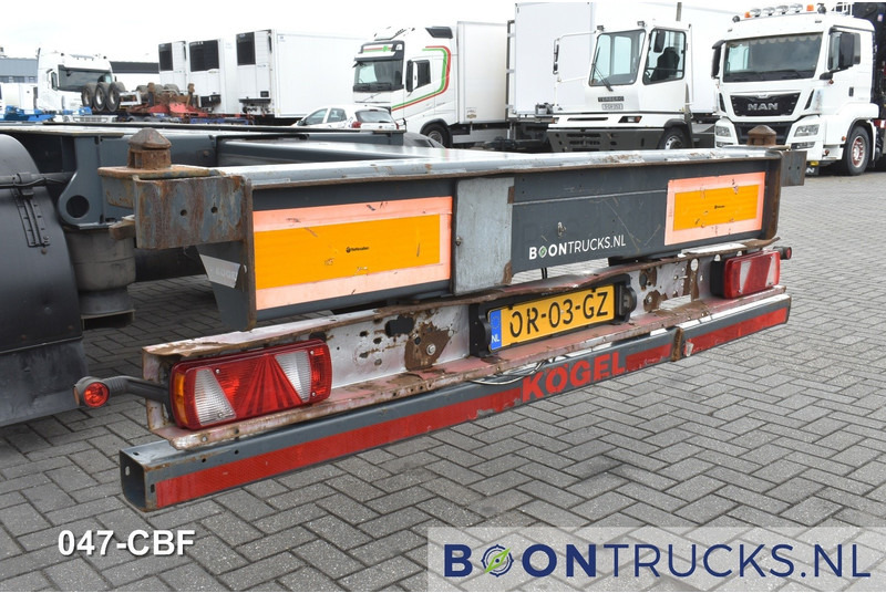 Полуприцеп-контейнеровоз/ Сменный кузов Kögel PORT 40 SIMPLEX 20 | 2x20-30-40ft HC * EXTENDABLE REAR * NL TRAILER: фото 10