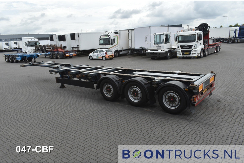Kögel PORT 40 SIMPLEX 20 | 2x20-30-40ft HC * EXTENDABLE REAR * NL TRAILER - Полуприцеп-контейнеровоз/ Сменный кузов: фото 3 Kögel PORT 40 SIMPLEX 20 | 2x20-30-40ft HC * EXTENDABLE REAR * NL TRAILER - Полуприцеп-контейнеровоз/ Сменный кузов: фото 3