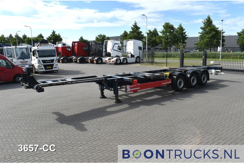 Krone SD BOX LINER | 2x20-40-45ft HC * LIFT AXLE * BPW/DISC * EXTENDABLE REAR * 10x AVAILABLE - Полуприцеп-контейнеровоз/ Сменный кузов: фото 4 Krone SD BOX LINER | 2x20-40-45ft HC * LIFT AXLE * BPW/DISC * EXTENDABLE REAR * 10x AVAILABLE - Полуприцеп-контейнеровоз/ Сменный кузов: фото 4