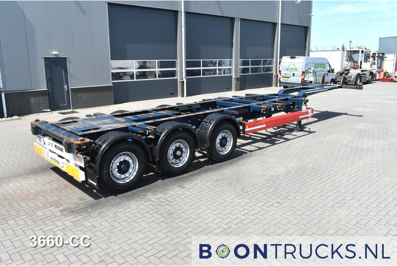Krone SD BOX LINER | 2x20-40-45ft HC * LIFT AXLE * BPW/DISC * EXTENDABLE REAR * 7x AVAILABLE - Полуприцеп-контейнеровоз/ Сменный кузов: фото 1 Krone SD BOX LINER | 2x20-40-45ft HC * LIFT AXLE * BPW/DISC * EXTENDABLE REAR * 7x AVAILABLE - Полуприцеп-контейнеровоз/ Сменный кузов: фото 1