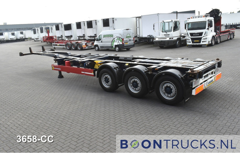 Krone SD BOX LINER | 2x20-40-45ft HC * LIFT AXLE * BPW/DISC * EXTENDABLE REAR * 9x AVAILABLE - Полуприцеп-контейнеровоз/ Сменный кузов: фото 3 Krone SD BOX LINER | 2x20-40-45ft HC * LIFT AXLE * BPW/DISC * EXTENDABLE REAR * 9x AVAILABLE - Полуприцеп-контейнеровоз/ Сменный кузов: фото 3