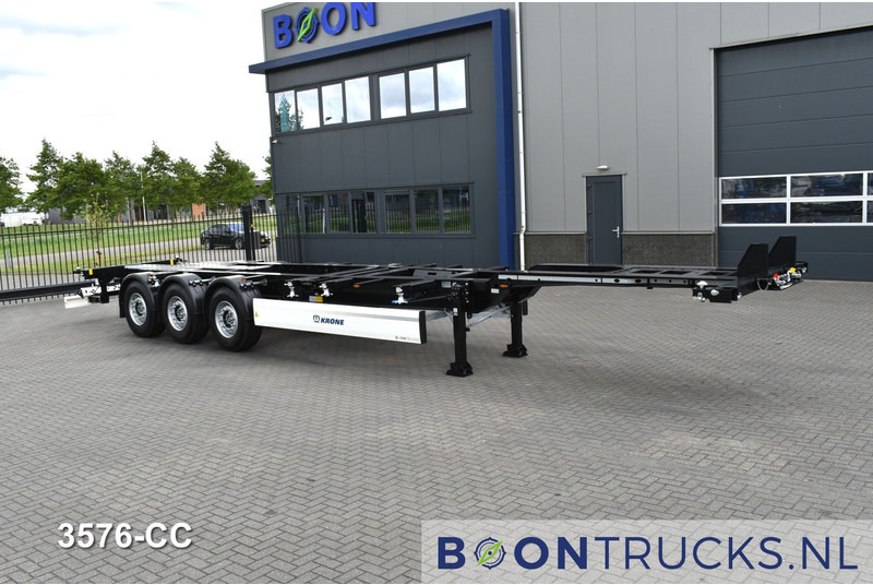 Krone SD BOX LINER NEW / UNREGISTERED | 2x20-40-45ft * LIFT AXLE * DISC BRAKES - Полуприцеп-контейнеровоз/ Сменный кузов: фото 4 Krone SD BOX LINER NEW / UNREGISTERED | 2x20-40-45ft * LIFT AXLE * DISC BRAKES - Полуприцеп-контейнеровоз/ Сменный кузов: фото 4