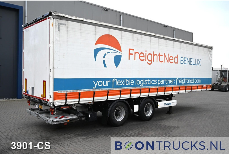 Krone SZ PROFI LINER CITY 11M | TAIL LIFT 2.5T * LIFT AXLE * TRIDEC STEERING * SLIDING ROOF - Тентованный полуприцеп: фото 1 Krone SZ PROFI LINER CITY 11M | TAIL LIFT 2.5T * LIFT AXLE * TRIDEC STEERING * SLIDING ROOF - Тентованный полуприцеп: фото 1