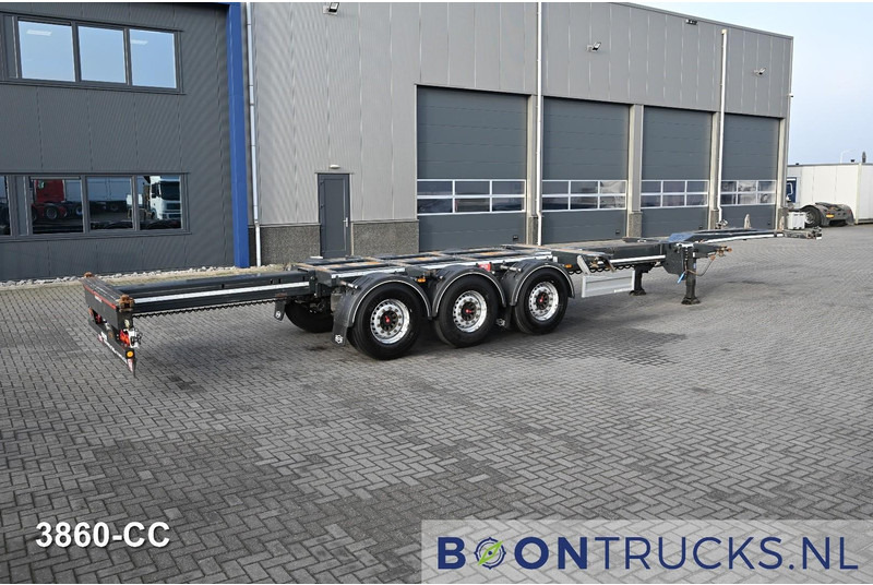 Pacton ET3 | 2x20-30-40-45ft HC * 2x EXTENDABLE * LIFT AXLE * NL TRAILER * APK 06-2026 - Полуприцеп-контейнеровоз/ Сменный кузов: фото 2 Pacton ET3 | 2x20-30-40-45ft HC * 2x EXTENDABLE * LIFT AXLE * NL TRAILER * APK 06-2026 - Полуприцеп-контейнеровоз/ Сменный кузов: фото 2