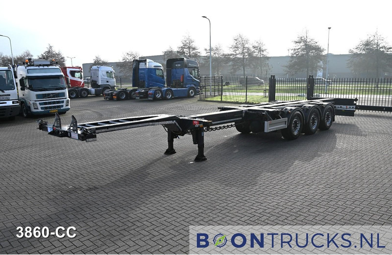 Pacton ET3 | 2x20-30-40-45ft HC * 2x EXTENDABLE * LIFT AXLE * NL TRAILER * APK 06-2026 - Полуприцеп-контейнеровоз/ Сменный кузов: фото 5 Pacton ET3 | 2x20-30-40-45ft HC * 2x EXTENDABLE * LIFT AXLE * NL TRAILER * APK 06-2026 - Полуприцеп-контейнеровоз/ Сменный кузов: фото 5