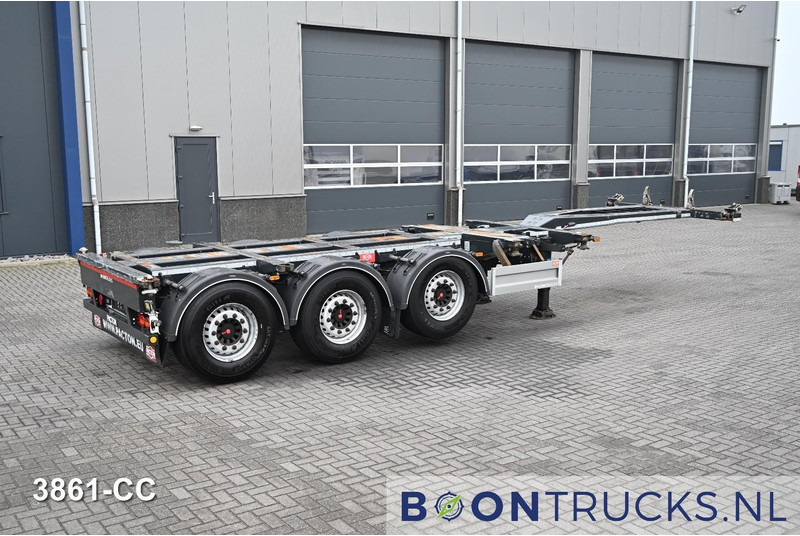 Pacton ET3 | 2x20-30-40-45ft HC * LIFTAS * 2x UITSCHUIFBAAR * SAF/SCHIJF * APK 06-2026 - Полуприцеп-контейнеровоз/ Сменный кузов: фото 1 Pacton ET3 | 2x20-30-40-45ft HC * LIFTAS * 2x UITSCHUIFBAAR * SAF/SCHIJF * APK 06-2026 - Полуприцеп-контейнеровоз/ Сменный кузов: фото 1