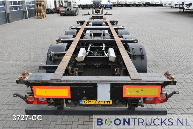 Pacton T3-007 | 2x20-40-45ft HC * FIXED CHASSIS * LIFT AXLE * NL TRAILER - Полуприцеп-контейнеровоз/ Сменный кузов: фото 5 Pacton T3-007 | 2x20-40-45ft HC * FIXED CHASSIS * LIFT AXLE * NL TRAILER - Полуприцеп-контейнеровоз/ Сменный кузов: фото 5