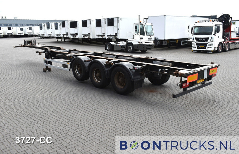 Pacton T3-007 | 2x20-40-45ft HC * FIXED CHASSIS * LIFT AXLE * NL TRAILER - Полуприцеп-контейнеровоз/ Сменный кузов: фото 2 Pacton T3-007 | 2x20-40-45ft HC * FIXED CHASSIS * LIFT AXLE * NL TRAILER - Полуприцеп-контейнеровоз/ Сменный кузов: фото 2