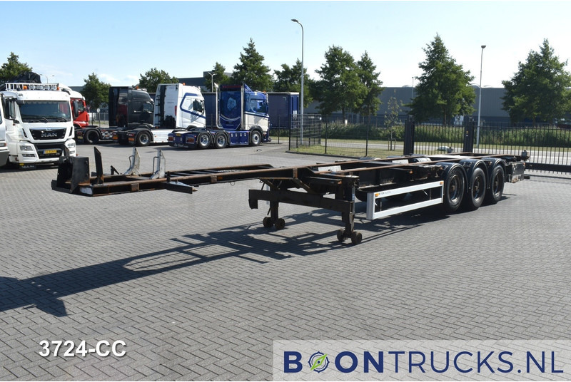 Pacton T3-007 | 2x20-40-45ft HC * LIFT AXLE * BPW * NL TRAILER - Полуприцеп-контейнеровоз/ Сменный кузов: фото 2 Pacton T3-007 | 2x20-40-45ft HC * LIFT AXLE * BPW * NL TRAILER - Полуприцеп-контейнеровоз/ Сменный кузов: фото 2