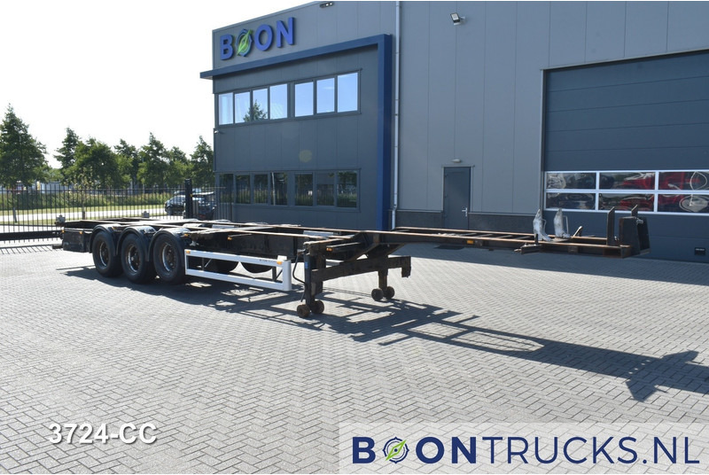 Pacton T3-007 | 2x20-40-45ft HC * LIFT AXLE * BPW * NL TRAILER - Полуприцеп-контейнеровоз/ Сменный кузов: фото 4 Pacton T3-007 | 2x20-40-45ft HC * LIFT AXLE * BPW * NL TRAILER - Полуприцеп-контейнеровоз/ Сменный кузов: фото 4
