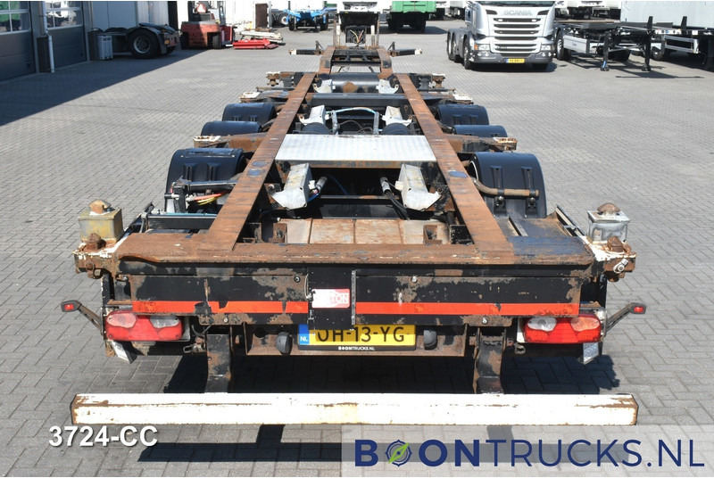Pacton T3-007 | 2x20-40-45ft HC * LIFT AXLE * BPW * NL TRAILER - Полуприцеп-контейнеровоз/ Сменный кузов: фото 5 Pacton T3-007 | 2x20-40-45ft HC * LIFT AXLE * BPW * NL TRAILER - Полуприцеп-контейнеровоз/ Сменный кузов: фото 5