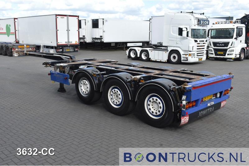 Pacton T3-010 | 2x20-30-40-45ft HC * LIFT AXLE * SAF/DISC * NL TRAILER * APK 10-2025 - Полуприцеп-контейнеровоз/ Сменный кузов: фото 3 Pacton T3-010 | 2x20-30-40-45ft HC * LIFT AXLE * SAF/DISC * NL TRAILER * APK 10-2025 - Полуприцеп-контейнеровоз/ Сменный кузов: фото 3