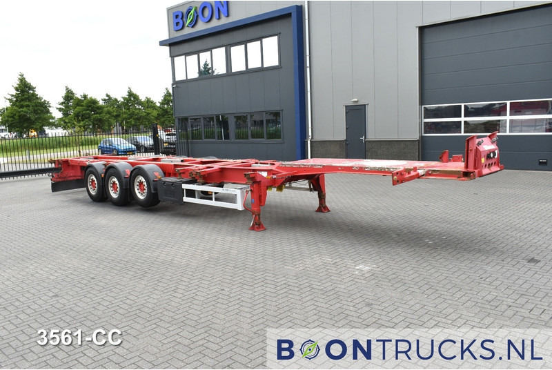 Renders EURO 900 | 2x20-30-40-45ft HC * SAF/DISC * LIFT AXLE * EXTENDABLE REAR - Полуприцеп-контейнеровоз/ Сменный кузов: фото 4 Renders EURO 900 | 2x20-30-40-45ft HC * SAF/DISC * LIFT AXLE * EXTENDABLE REAR - Полуприцеп-контейнеровоз/ Сменный кузов: фото 4