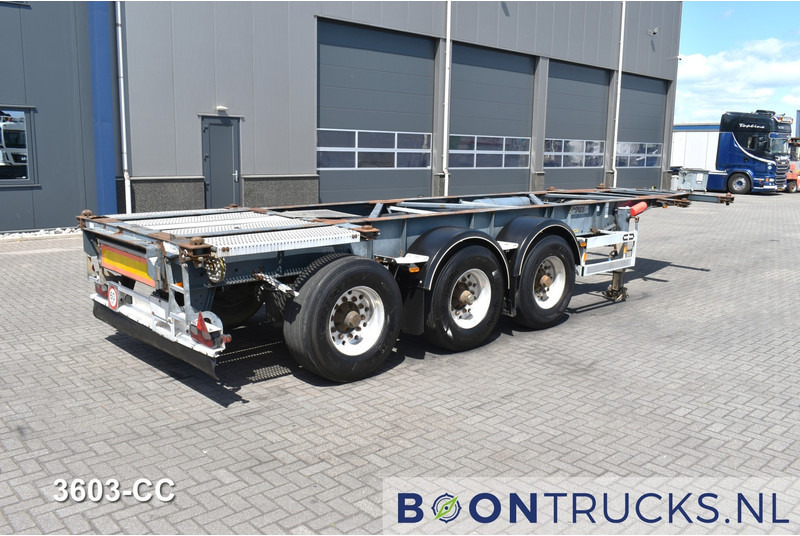 Van Hool 3B0071 TANK CHASSIS | 20-30ft * ADR: FL, AT, OX * 3840 KG * LIFT AXLE - Полуприцеп-контейнеровоз/ Сменный кузов: фото 1 Van Hool 3B0071 TANK CHASSIS | 20-30ft * ADR: FL, AT, OX * 3840 KG * LIFT AXLE - Полуприцеп-контейнеровоз/ Сменный кузов: фото 1