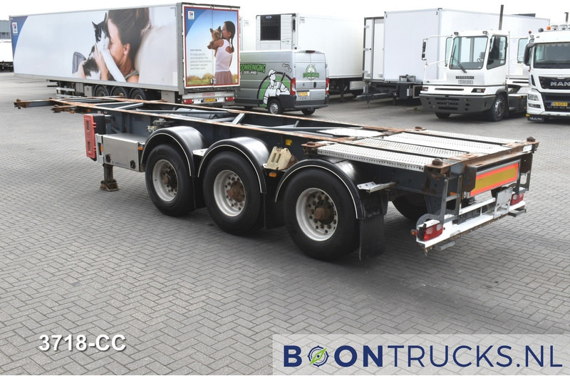 Van Hool 3B0071 TANK CHASSIS | 20-30ft * ADR: FL, AT, OX * 3840 KG * LIFT AXLE - Полуприцеп-контейнеровоз/ Сменный кузов: фото 2 Van Hool 3B0071 TANK CHASSIS | 20-30ft * ADR: FL, AT, OX * 3840 KG * LIFT AXLE - Полуприцеп-контейнеровоз/ Сменный кузов: фото 2