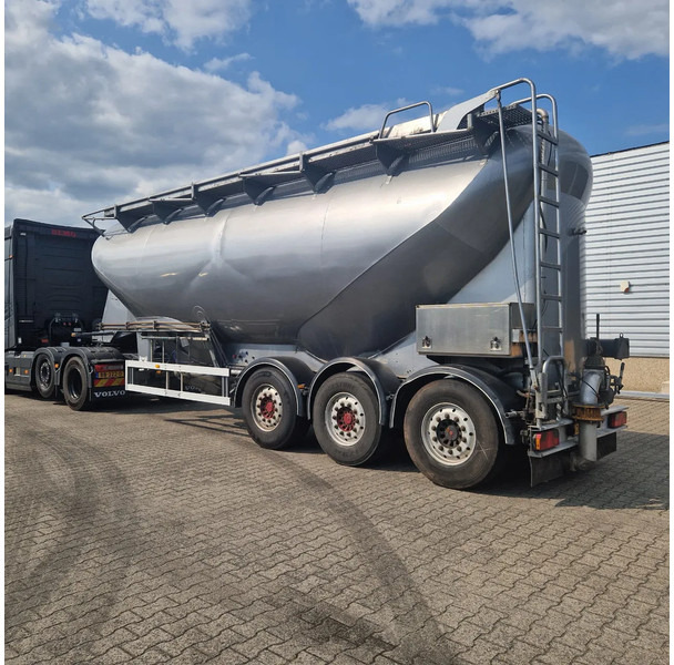 Zvvz 38000 liter aluminium GMP, veevoeder onderlosser met Vogelsang pomp - Полуприцеп-цистерна: фото 2 Zvvz 38000 liter aluminium GMP, veevoeder onderlosser met Vogelsang pomp - Полуприцеп-цистерна: фото 2