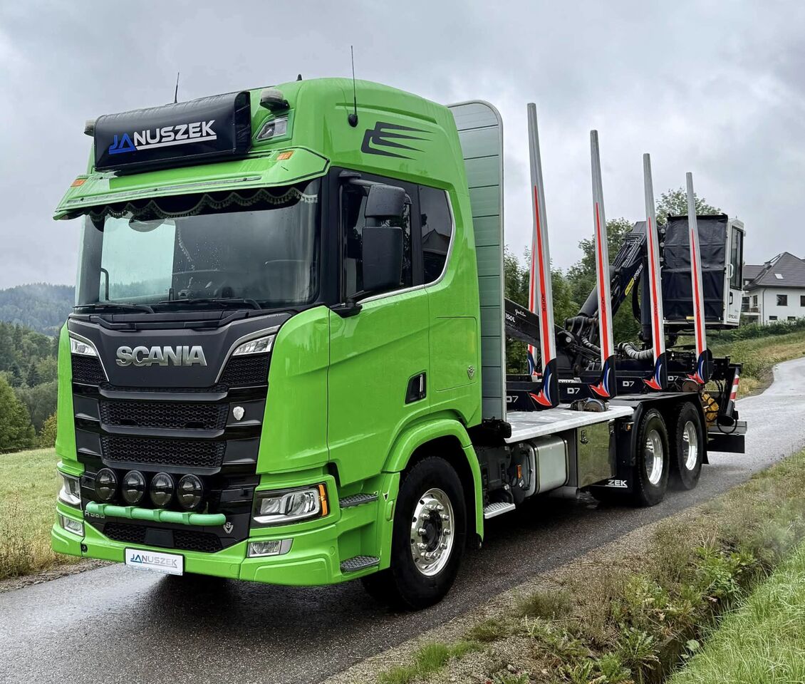 SCANIA R580 - Лесовоз: фото 1 SCANIA R580 - Лесовоз: фото 1