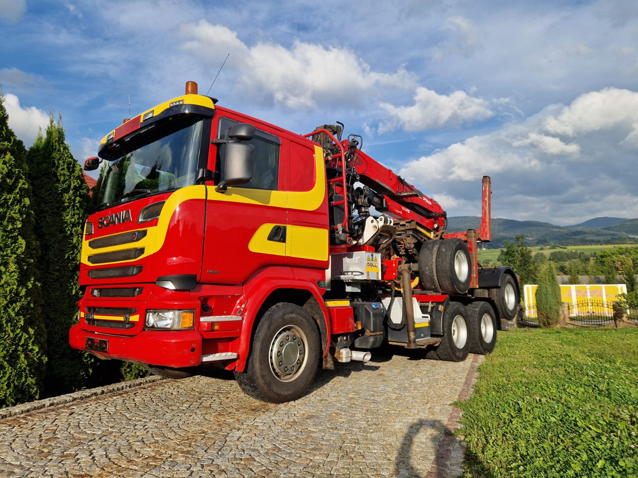 SCANIA R580 V8 - Лесовоз: фото 1 SCANIA R580 V8 - Лесовоз: фото 1