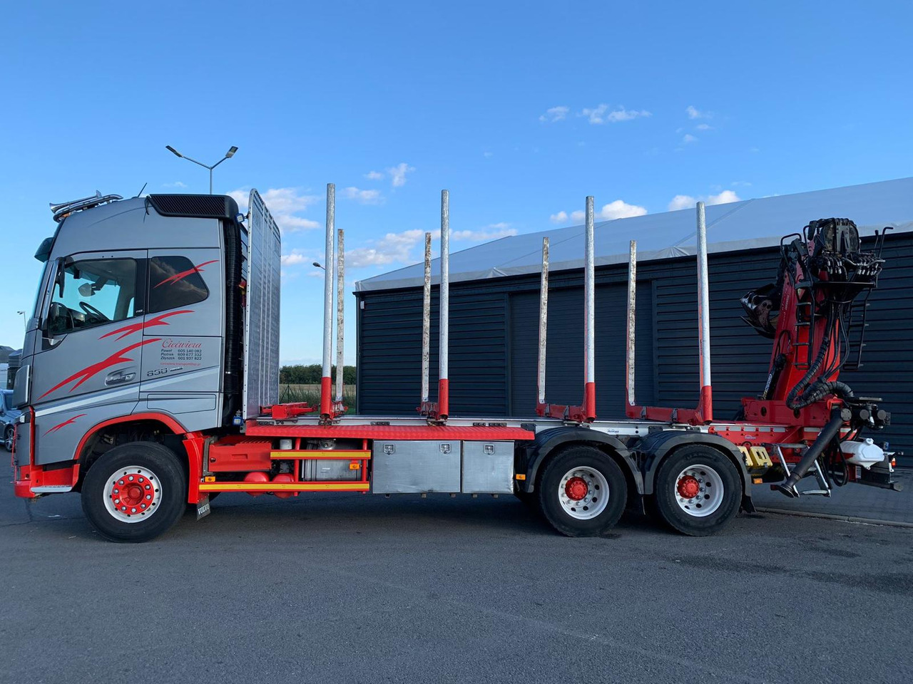 Лесовоз VOLVO FH16 650: фото 13