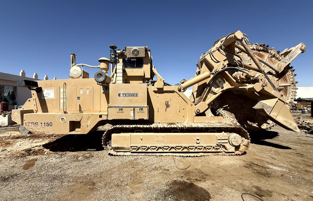 Tesmec TRS1150 - Траншеекопатель: фото 1 Tesmec TRS1150 - Траншеекопатель: фото 1