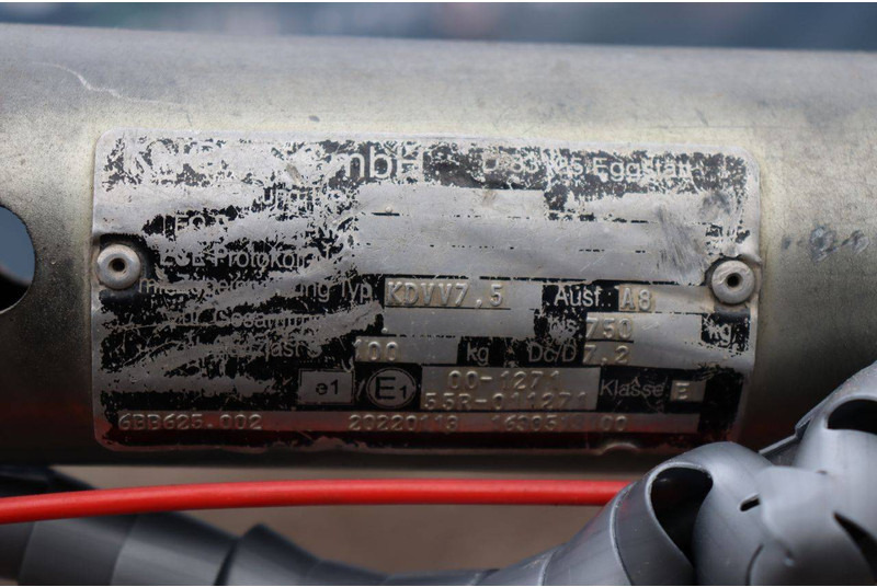 Прицеп бортовой/ Платформа Atlas-Copco XAS38: фото 11