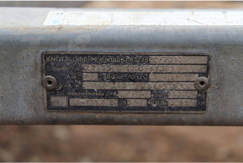 Прицеп бортовой/ Платформа Hulco R2: фото 9