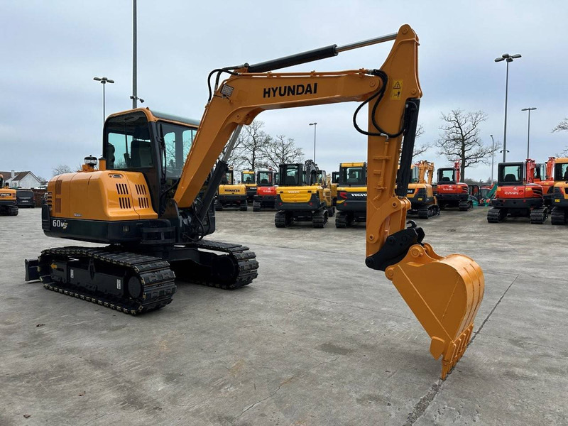 Hyundai R60VS - Гусеничный экскаватор: фото 3 Hyundai R60VS - Гусеничный экскаватор: фото 3