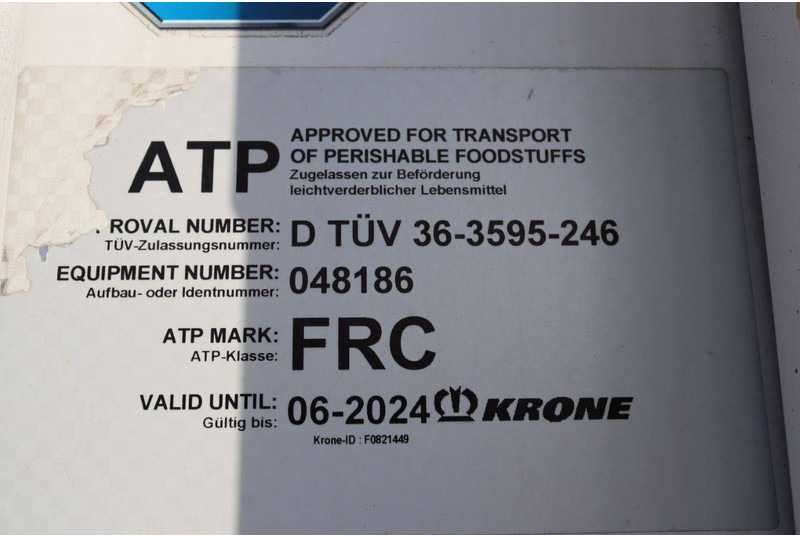 Полуприцеп-рефрижератор Krone SD: фото 15 Полуприцеп-рефрижератор Krone SD: фото 15