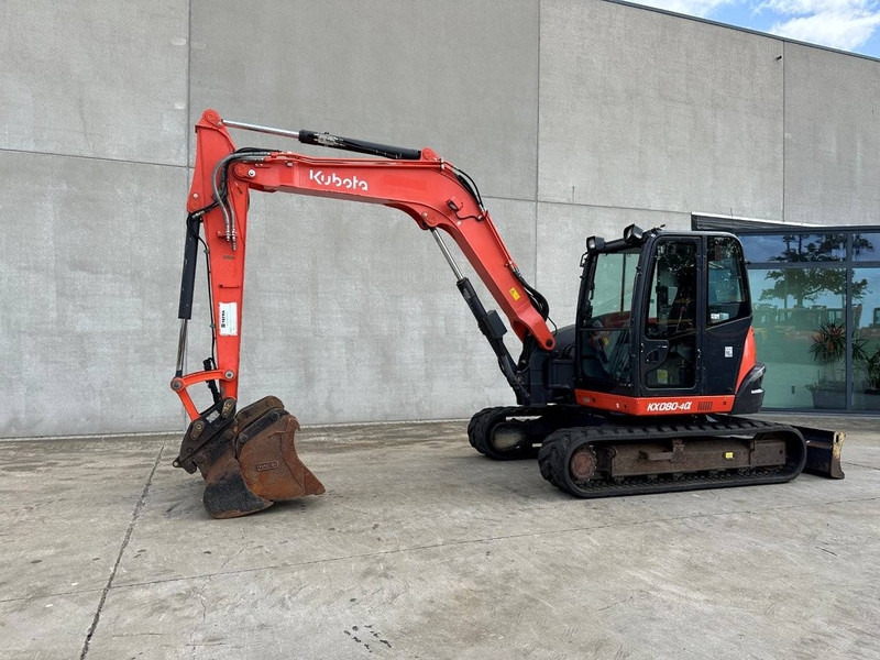 Kubota KX080-4 - Гусеничный экскаватор: фото 1 Kubota KX080-4 - Гусеничный экскаватор: фото 1