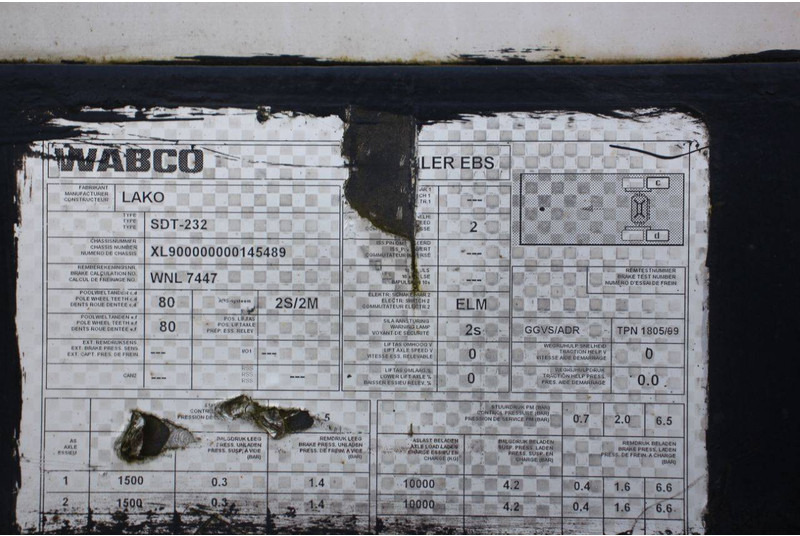 Низкорамный полуприцеп lako SDT230: фото 12 Низкорамный полуприцеп lako SDT230: фото 12