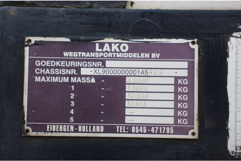 Низкорамный полуприцеп lako SDT230: фото 11 Низкорамный полуприцеп lako SDT230: фото 11