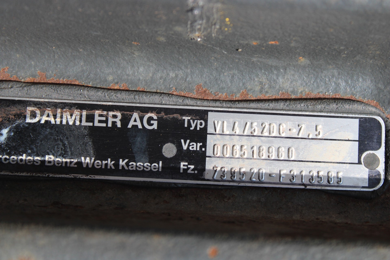 AXA FATA MERCEDES ACTROS MP2 MP3 VL4-520C-7,5 006518960 A9433311601 - Передняя ось для Грузовиков: фото 2 AXA FATA MERCEDES ACTROS MP2 MP3 VL4-520C-7,5 006518960 A9433311601 - Передняя ось для Грузовиков: фото 2