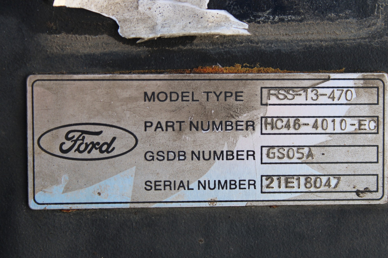 AXA SPATE FORD FSS-13-470, HC46-4010-EC - Задняя ось для Грузовиков: фото 2 AXA SPATE FORD FSS-13-470, HC46-4010-EC - Задняя ось для Грузовиков: фото 2