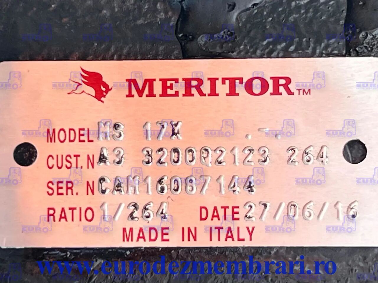 DIFERENTIAL IVECO STRALIS MS17X R=1/264 - Дифференциал для Грузовиков: фото 3 DIFERENTIAL IVECO STRALIS MS17X R=1/264 - Дифференциал для Грузовиков: фото 3