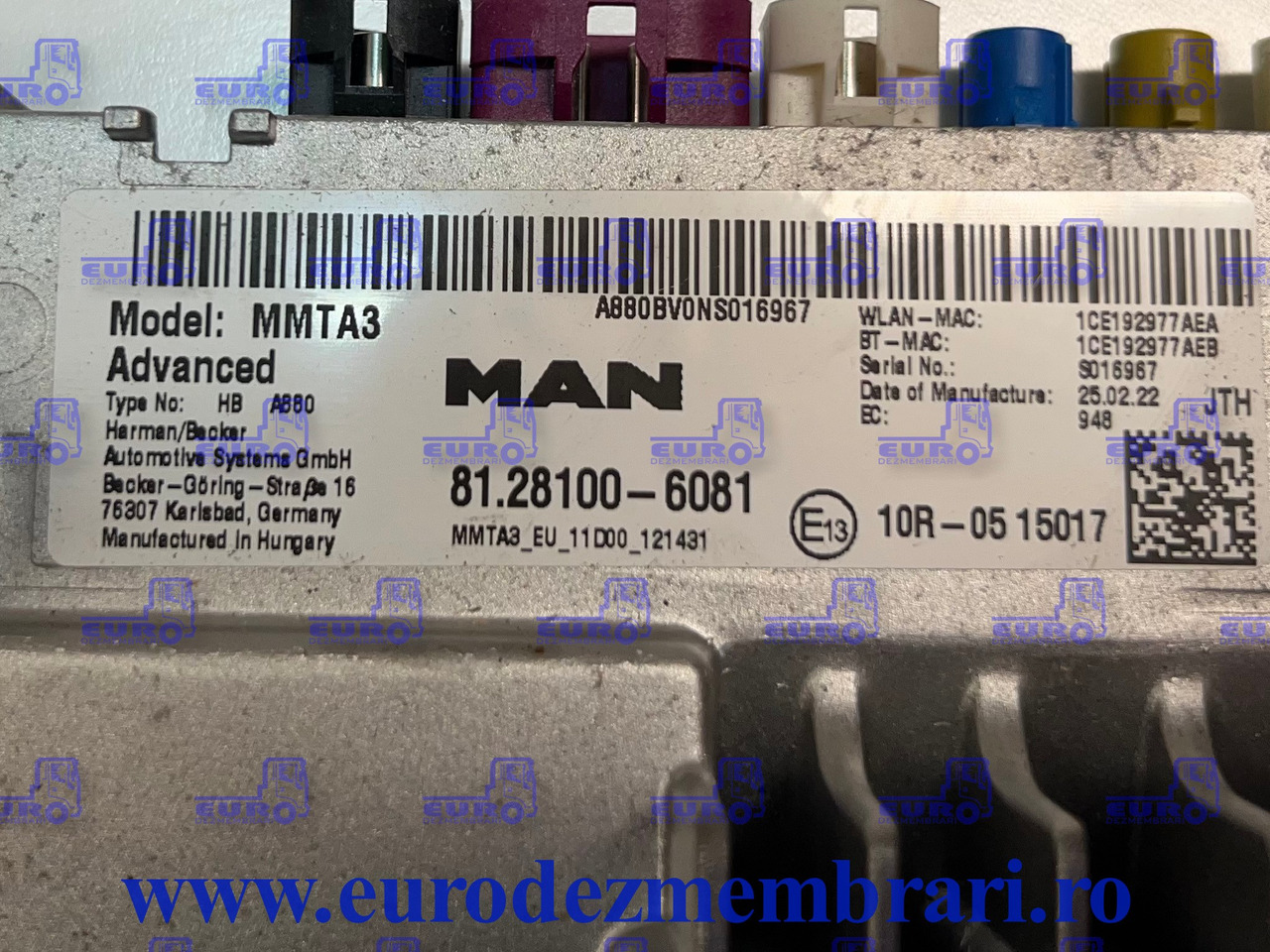 ELEMENT BORD RADIO MAN MMT3 81.28100.6081 - Кабина и интерьер для Грузовиков: фото 2 ELEMENT BORD RADIO MAN MMT3 81.28100.6081 - Кабина и интерьер для Грузовиков: фото 2