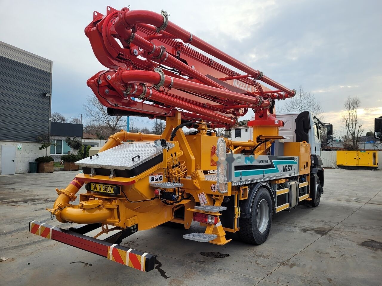 Новый Автобетононасос Mercedes-Benz New BMS BCP M22 ZX-4 on chassis: фото 29 Новый Автобетононасос Mercedes-Benz New BMS BCP M22 ZX-4 on chassis: фото 29