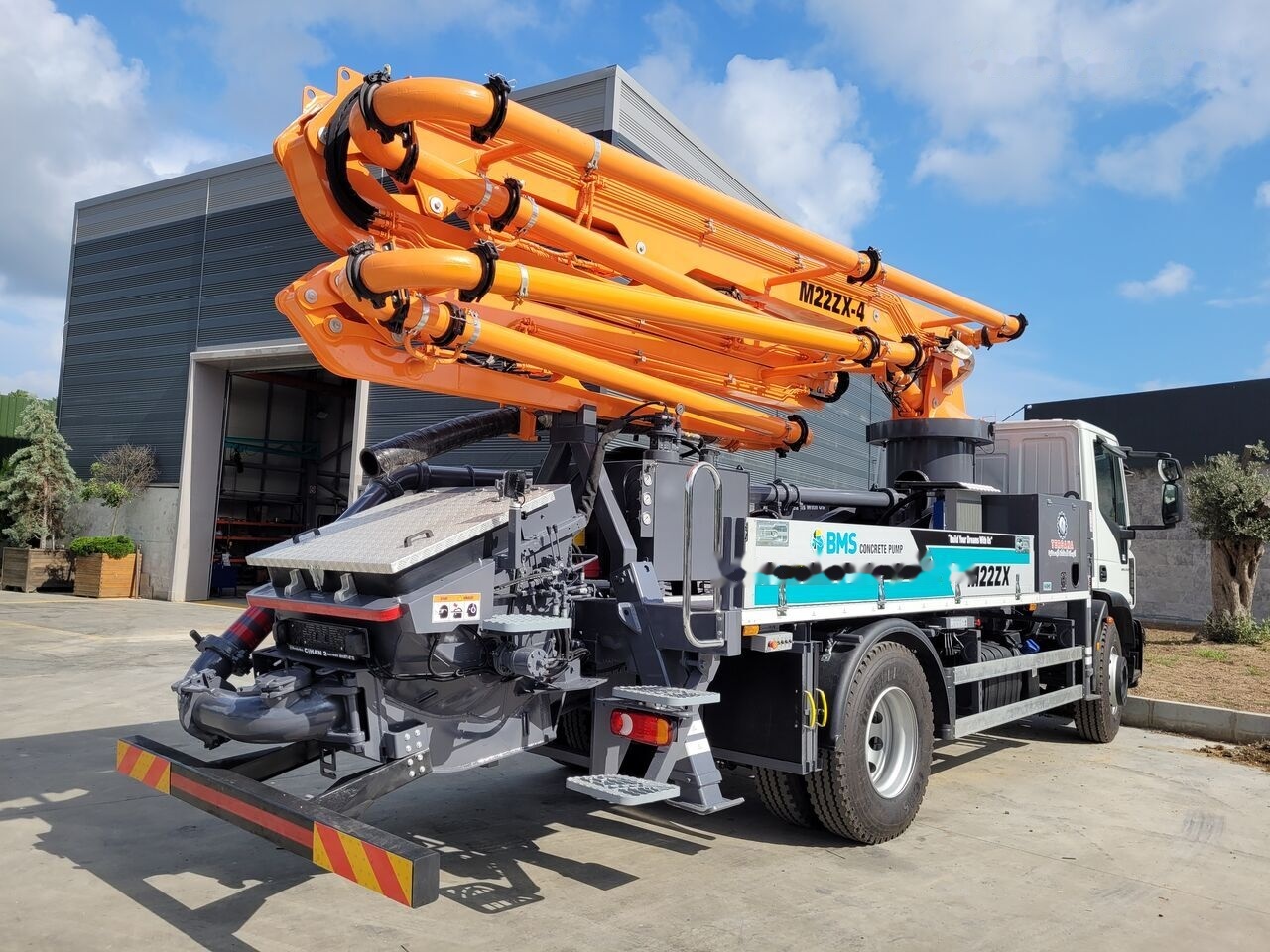 Новый Автобетононасос Mercedes-Benz New BMS BCP M22 ZX-4 on chassis: фото 12 Новый Автобетононасос Mercedes-Benz New BMS BCP M22 ZX-4 on chassis: фото 12