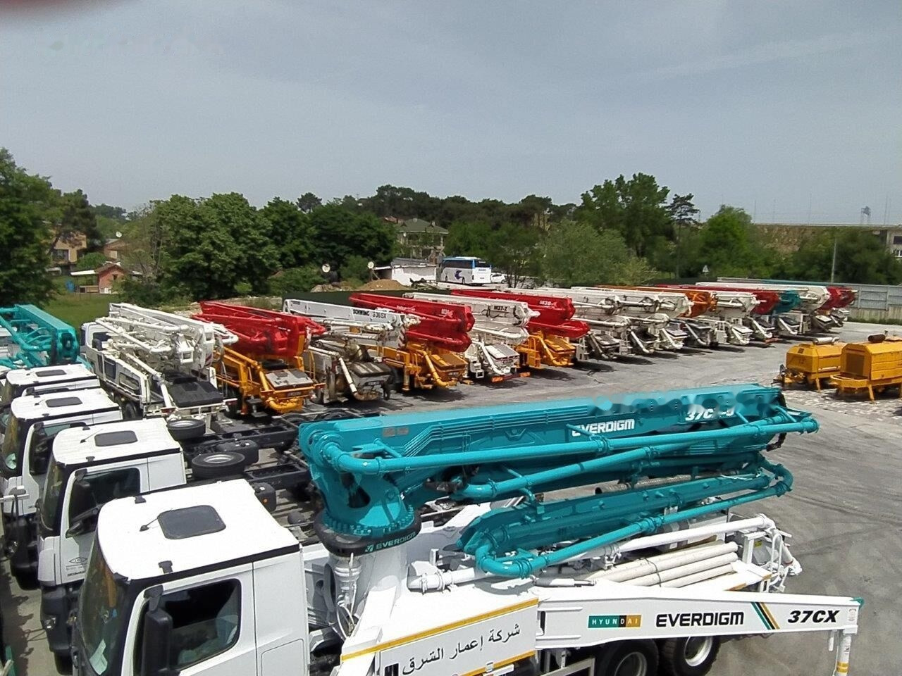 Mercedes-Benz New Everdigm ECP 42 CX 5 ECP 42 CX5 on chassis - Автобетононасос: фото 4 Mercedes-Benz New Everdigm ECP 42 CX 5 ECP 42 CX5 on chassis - Автобетононасос: фото 4