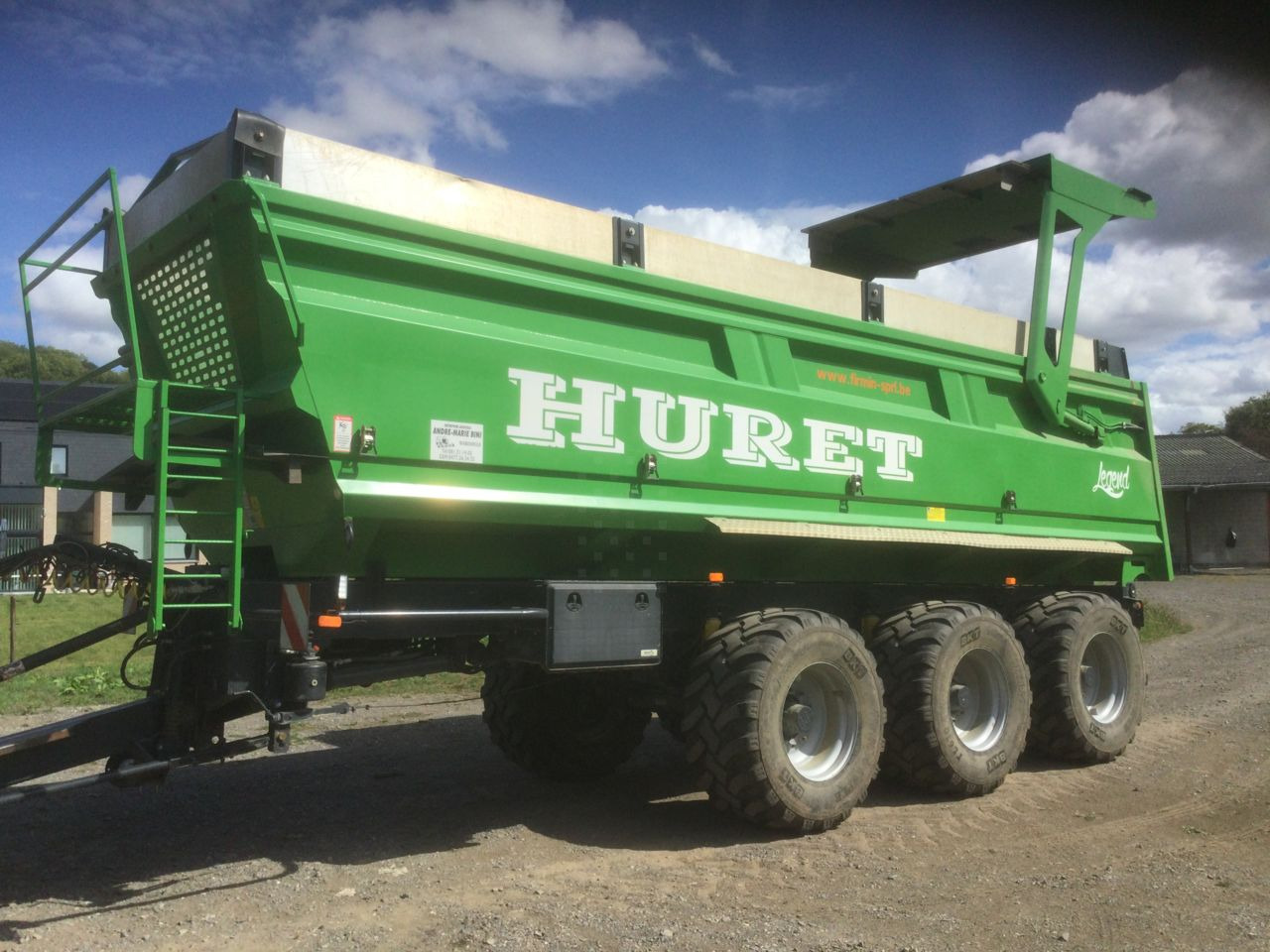 Huret Legend bh 320 - Сельскохозяйственный прицеп-самосвал: фото 1 Huret Legend bh 320 - Сельскохозяйственный прицеп-самосвал: фото 1