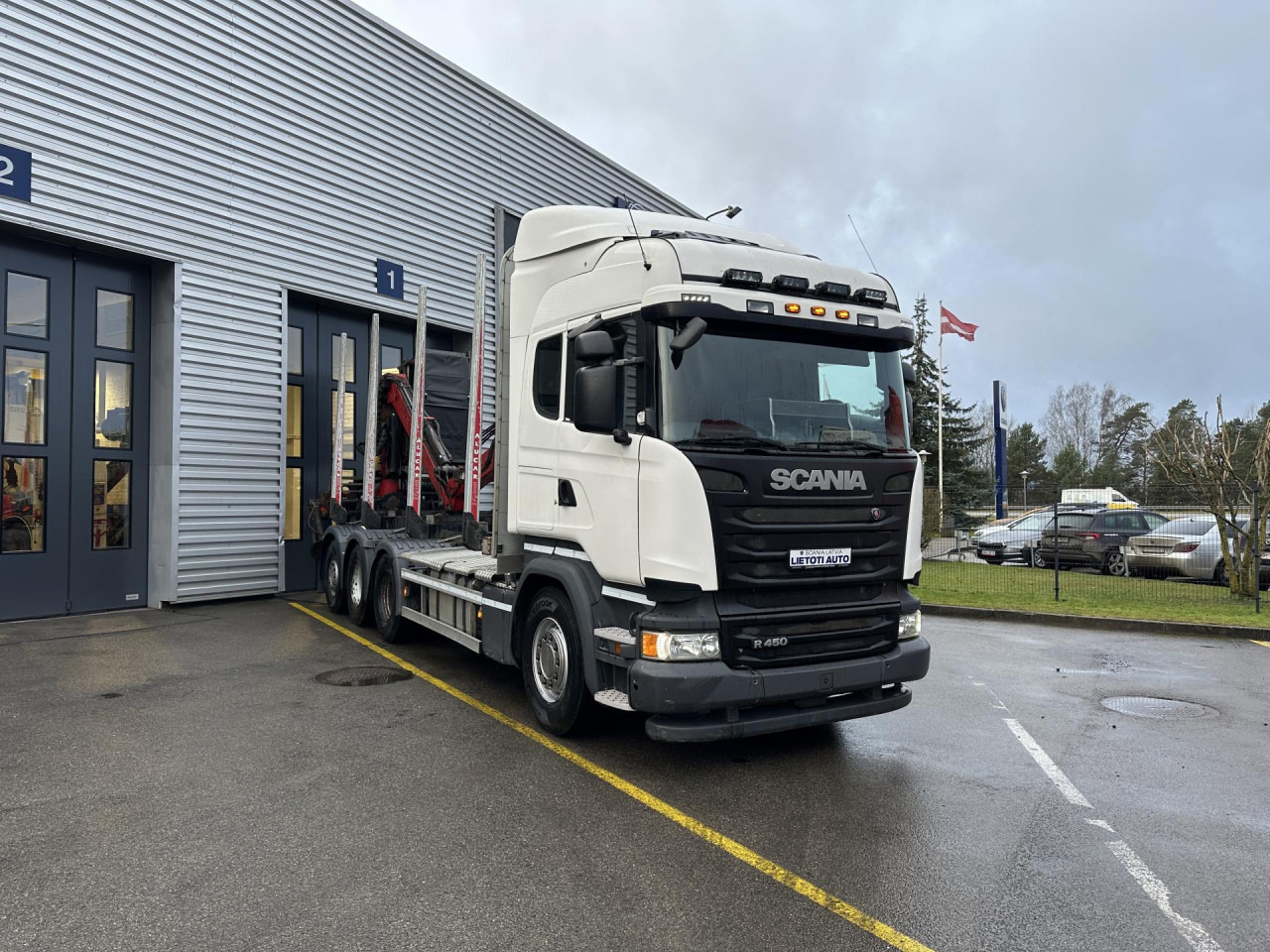 SCANIA R 450 LB8x4*4HNB - Грузовик-шасси: фото 1 SCANIA R 450 LB8x4*4HNB - Грузовик-шасси: фото 1