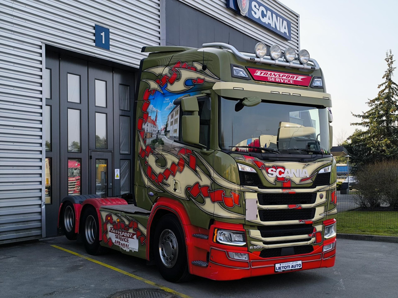 Тягач SCANIA R 500 A6x2NB: фото 1