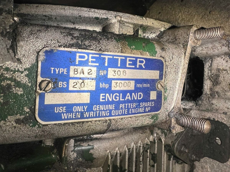 Bobcat BA2 Petter - Двигатель: фото 5 Bobcat BA2 Petter - Двигатель: фото 5