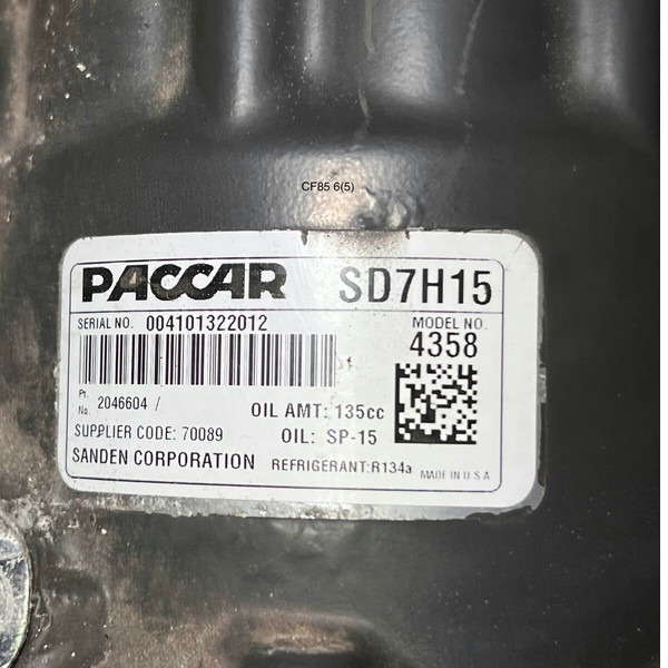 DAF 2020 - Компрессор кондиционера: фото 2 DAF 2020 - Компрессор кондиционера: фото 2