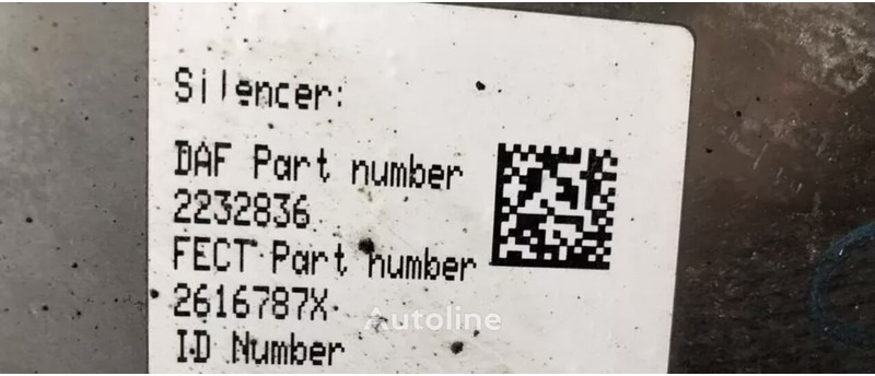 DAF CF/XF - Катализатор: фото 3 DAF CF/XF - Катализатор: фото 3